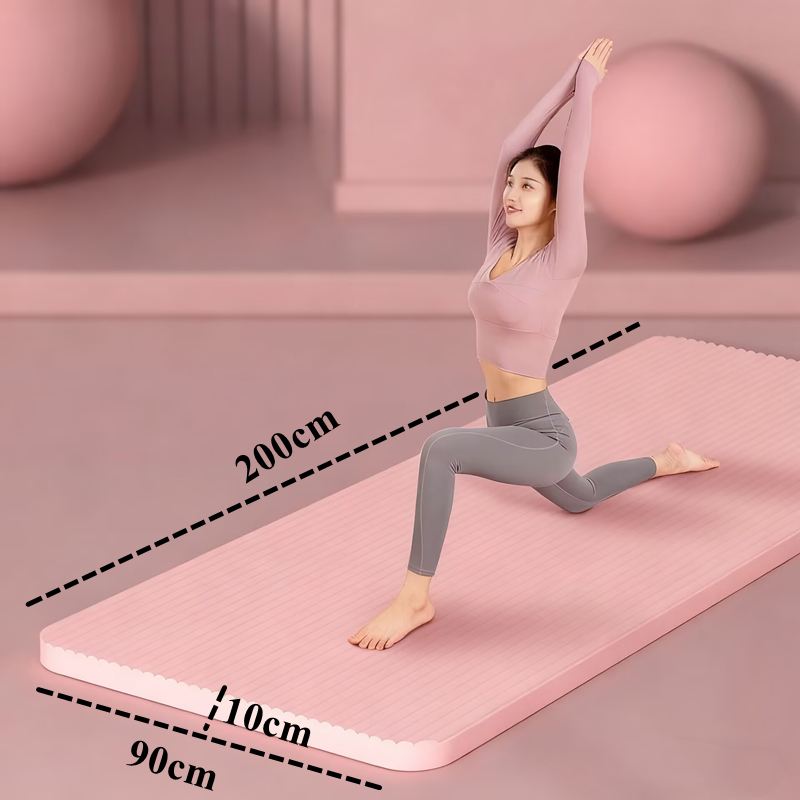 Pilates X Yoga - Tapete de yoga nbr 200cm x