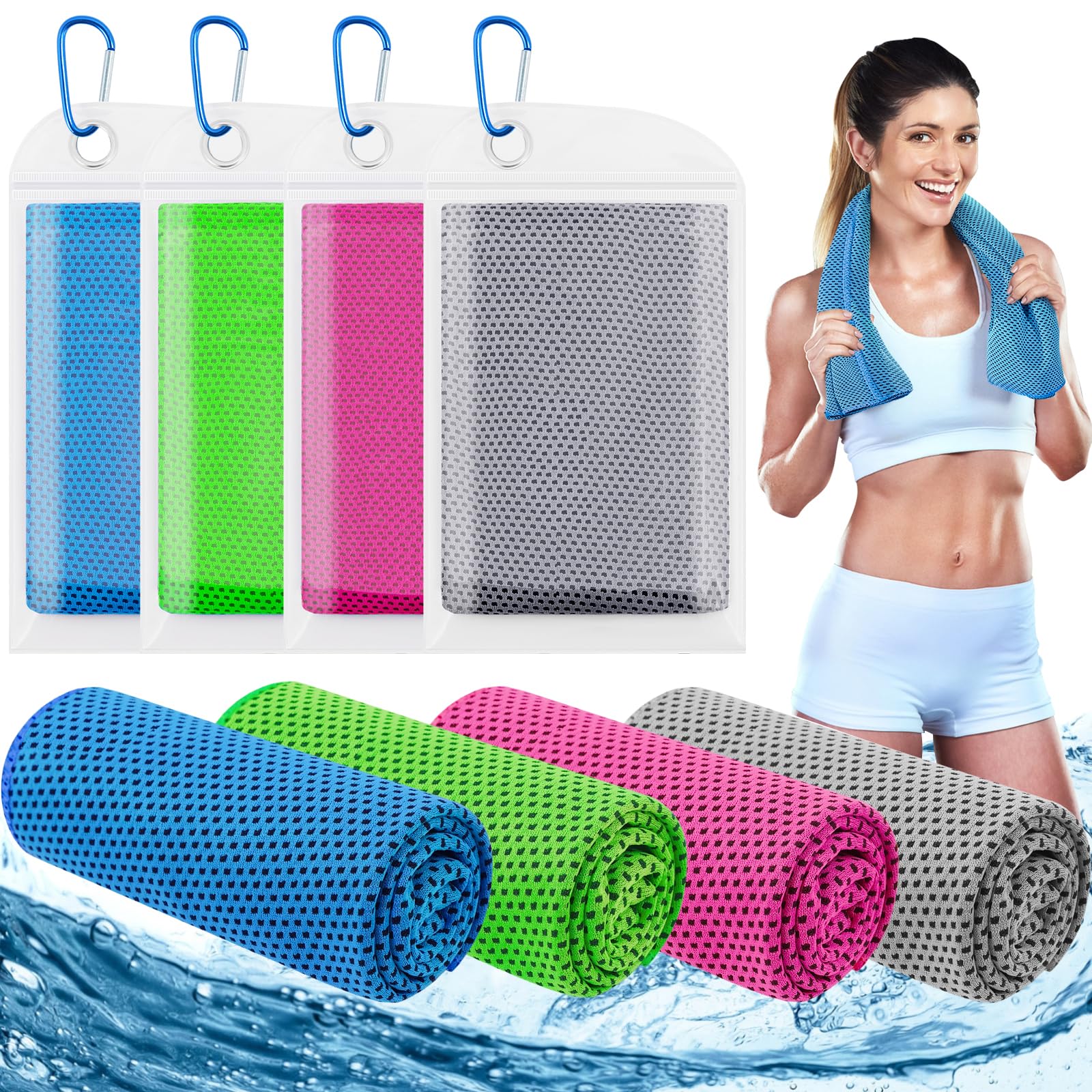 Pilates Yoga Towel - 30x100cm toalhas de resfriamento 40 