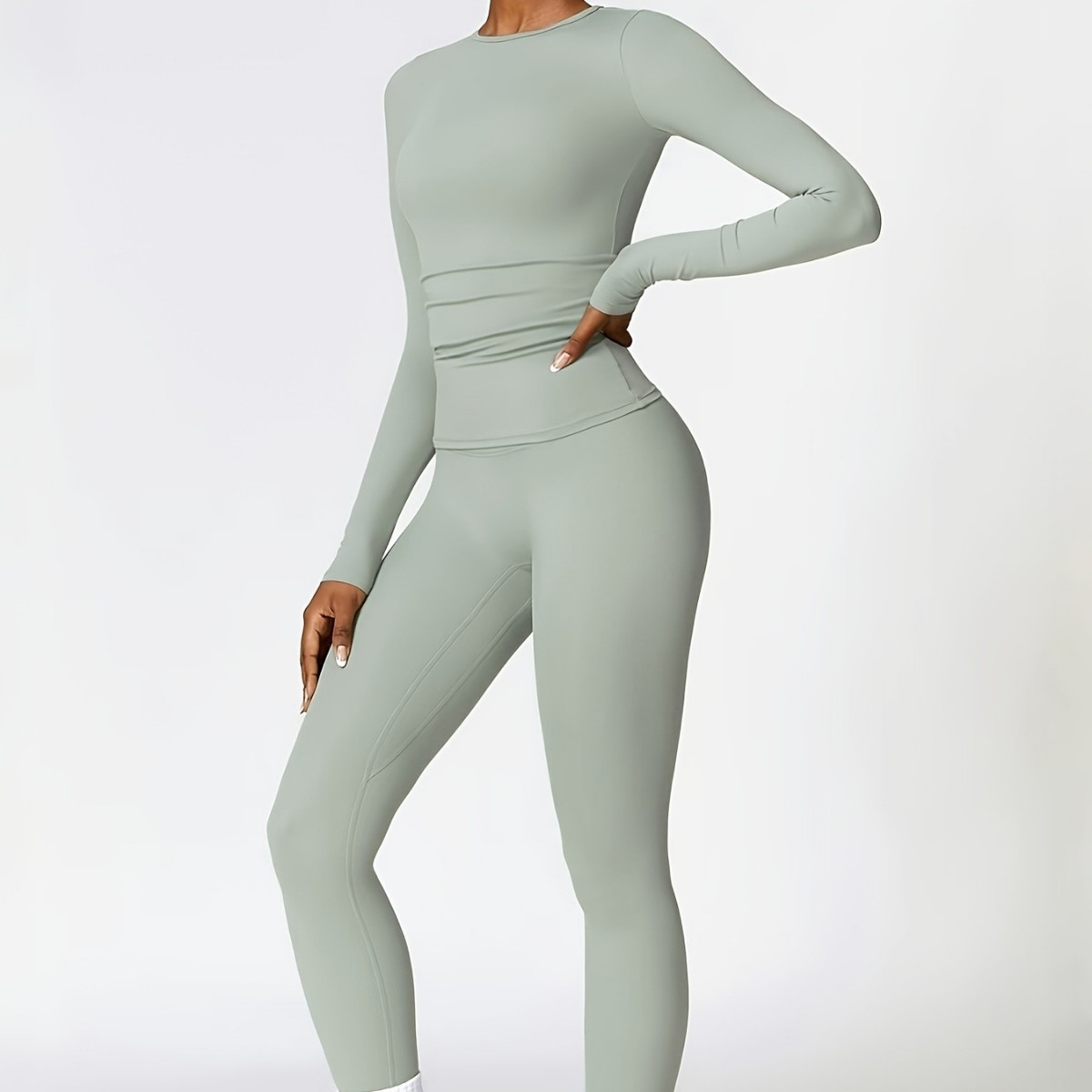Conjunto de ioga justo e slim, - Pilates & Yoga Tina Fehrenbach avaliação e preço