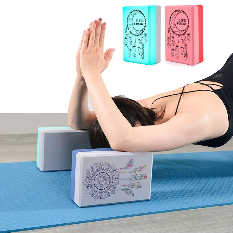 Tijolo de espuma eva de duas c - Pilates Yoga Block avaliação e preço