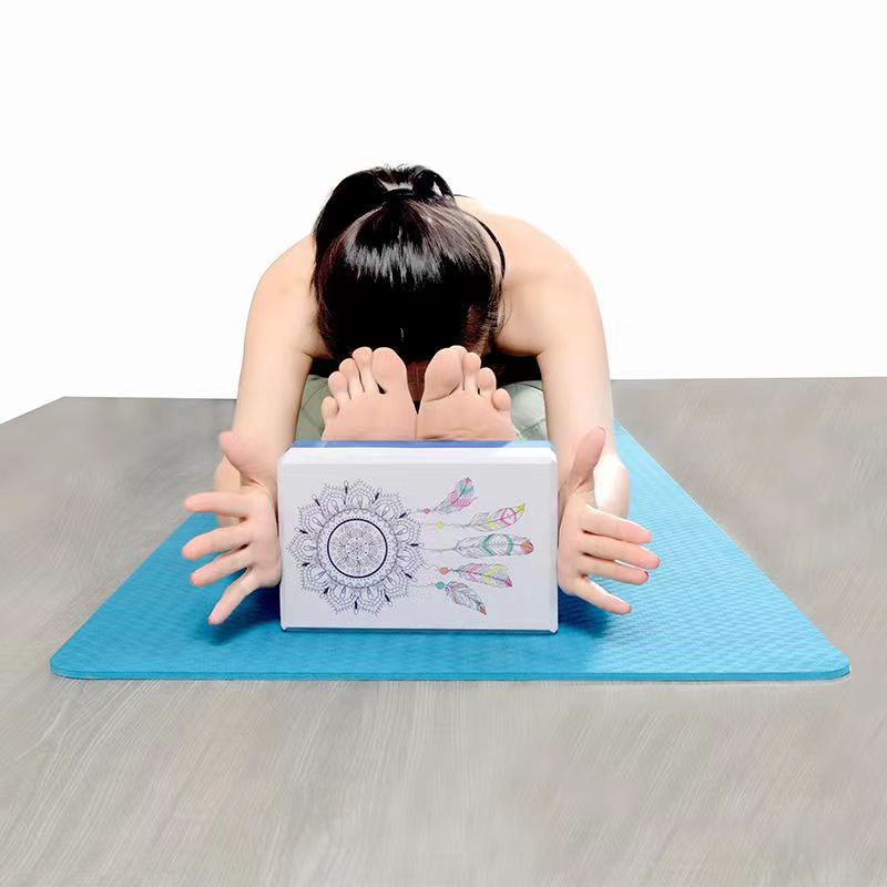 Tijolo de espuma eva de duas c - Pilates Yoga Block avaliação e preço