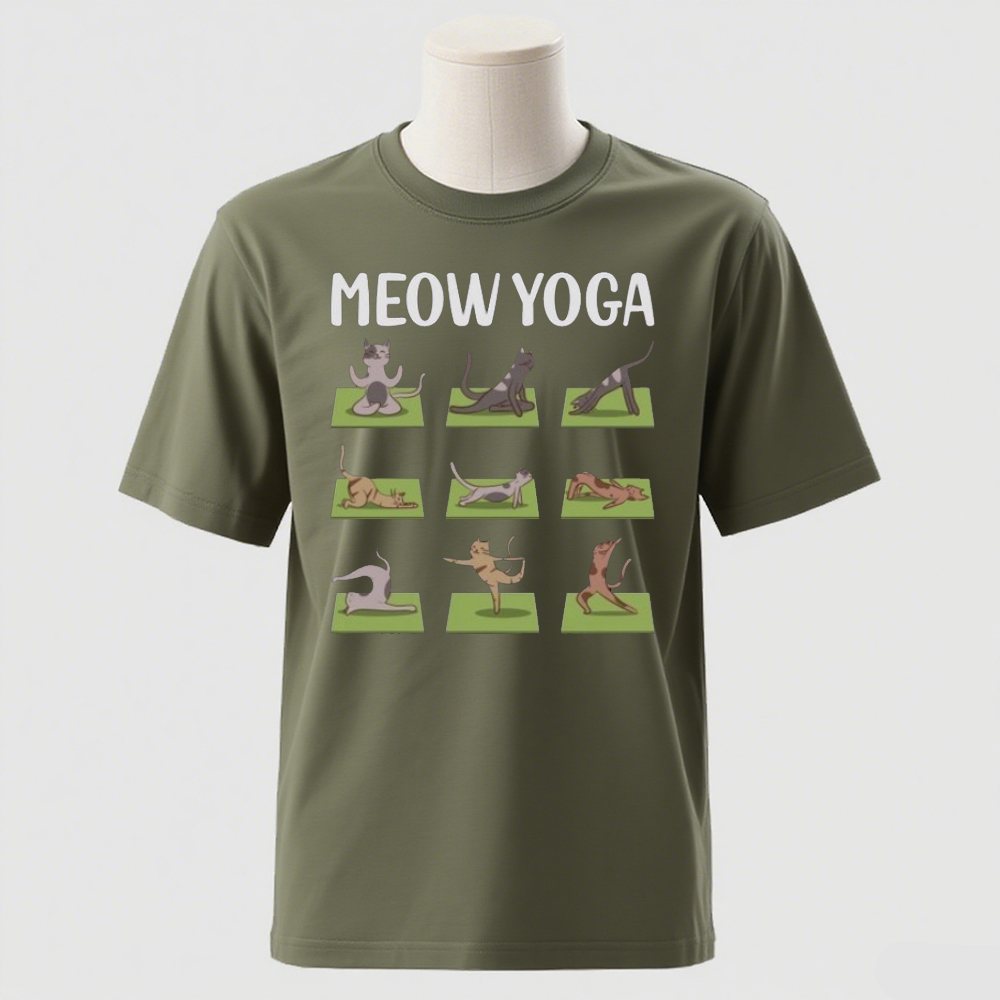 Gato yoga camisa engraçado cas - Pilates Yoga Instructor avaliação e preço