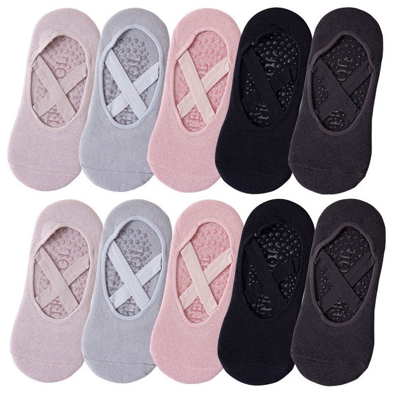 1/3 Pares de Meias de Yoga Fem - Pilates Yoga Towel avaliação e preço