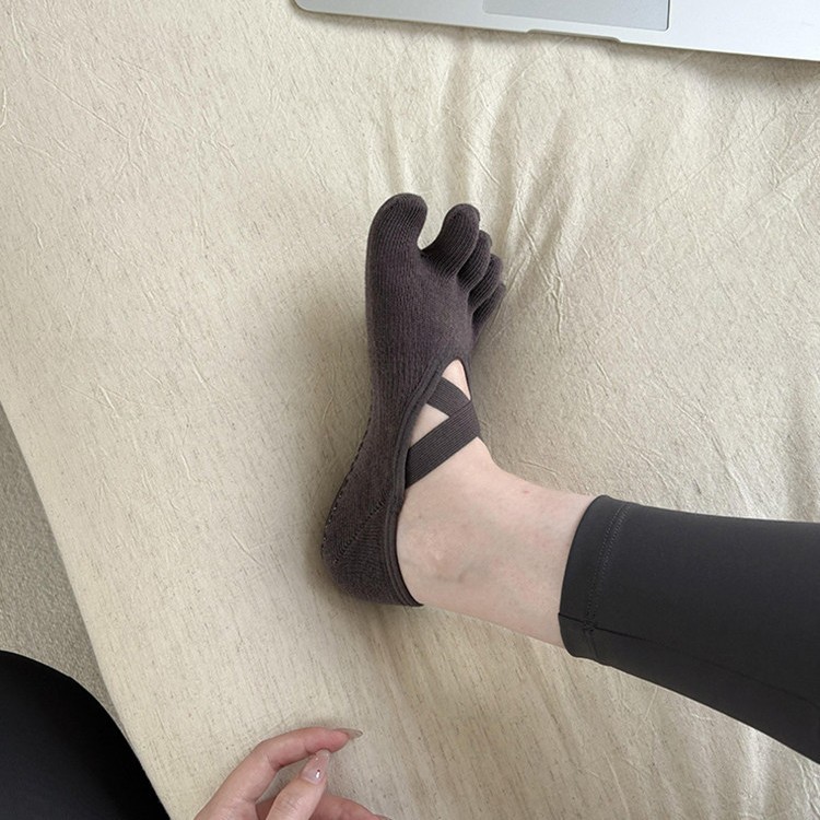 Meias de Yoga Femininas com Ti - Pilates Yoga Home avaliação e preço