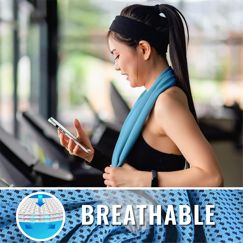 Microfiber Sports Cooling Towe - Pilates Yoga Towel avaliação e preço