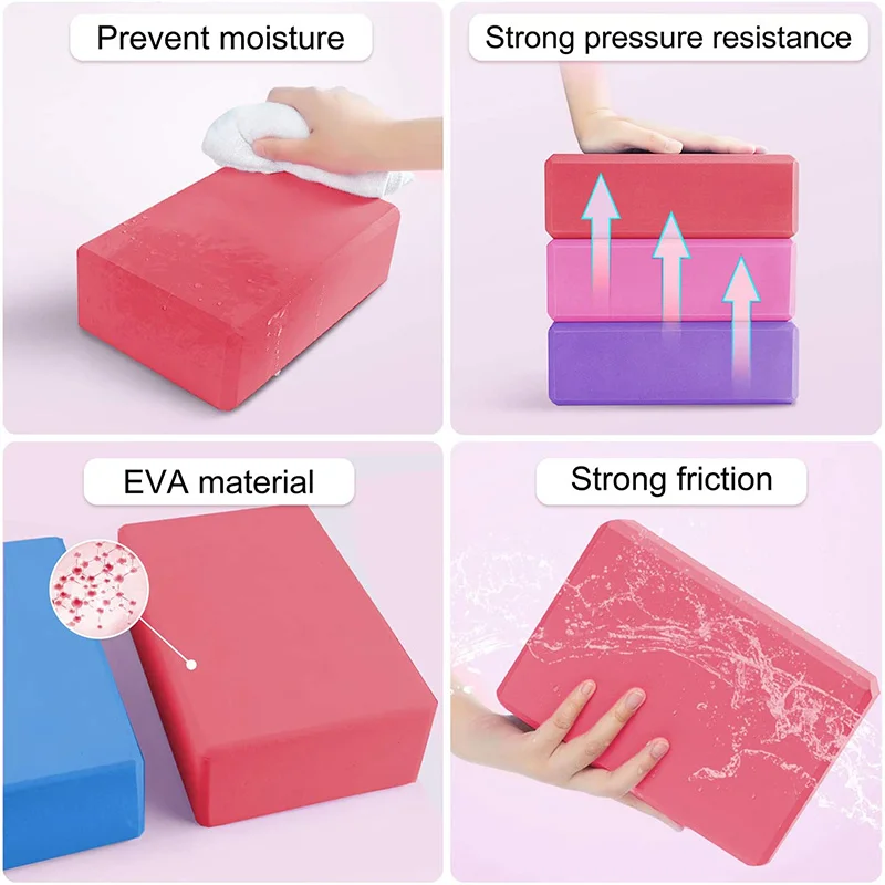 Blocos de Yoga, Cubos de Pilat - Pilates Yoga Block avaliação e preço